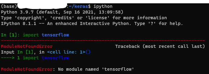 Modulenotfounderror: No Module Named 'Tensorflow' 问题解决方案（Anaconda引起） - 知乎