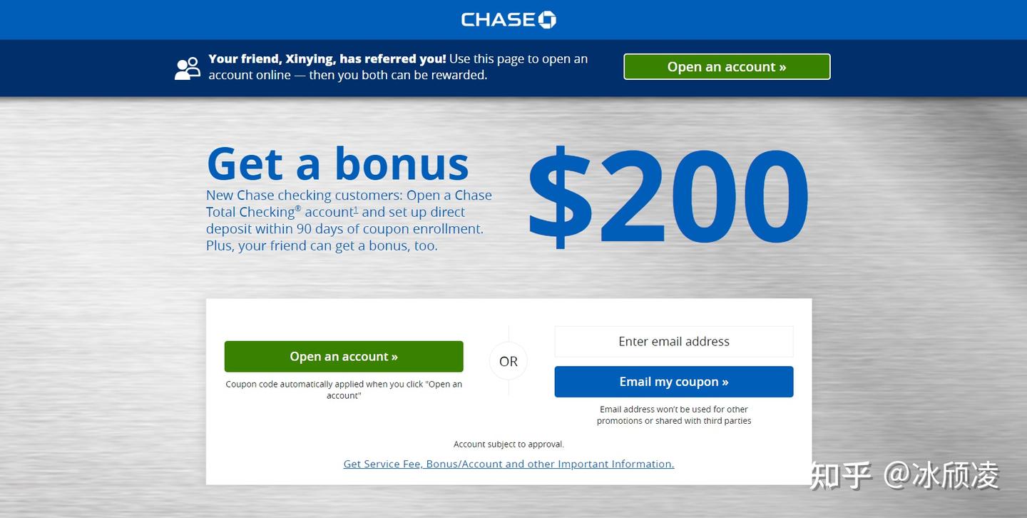 Chase 申请——美国留学生- 知乎