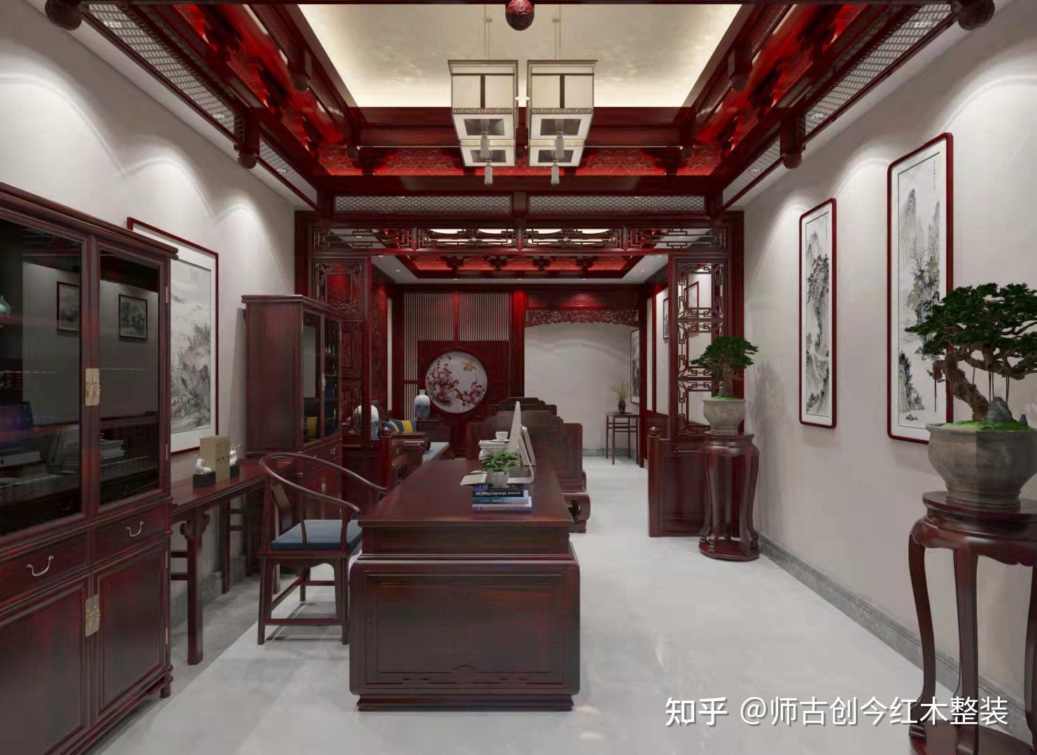 中式豪宅红木装修,让你感受中式风格的典雅之美 - 知乎
