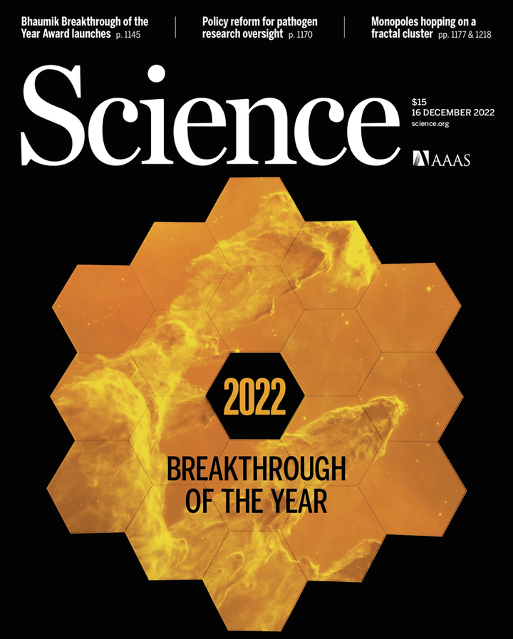 2022年Science年度十大科学突破