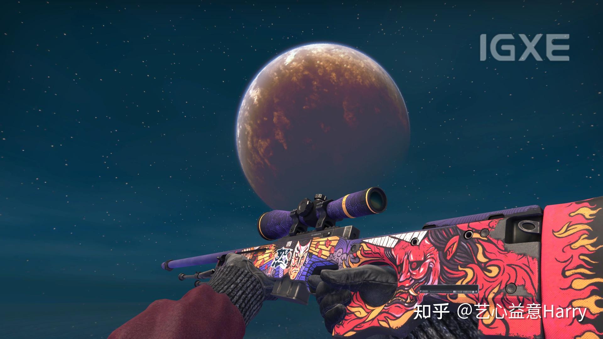 csgo狙击枪雷击和鬼退治哪个好看? - 知乎