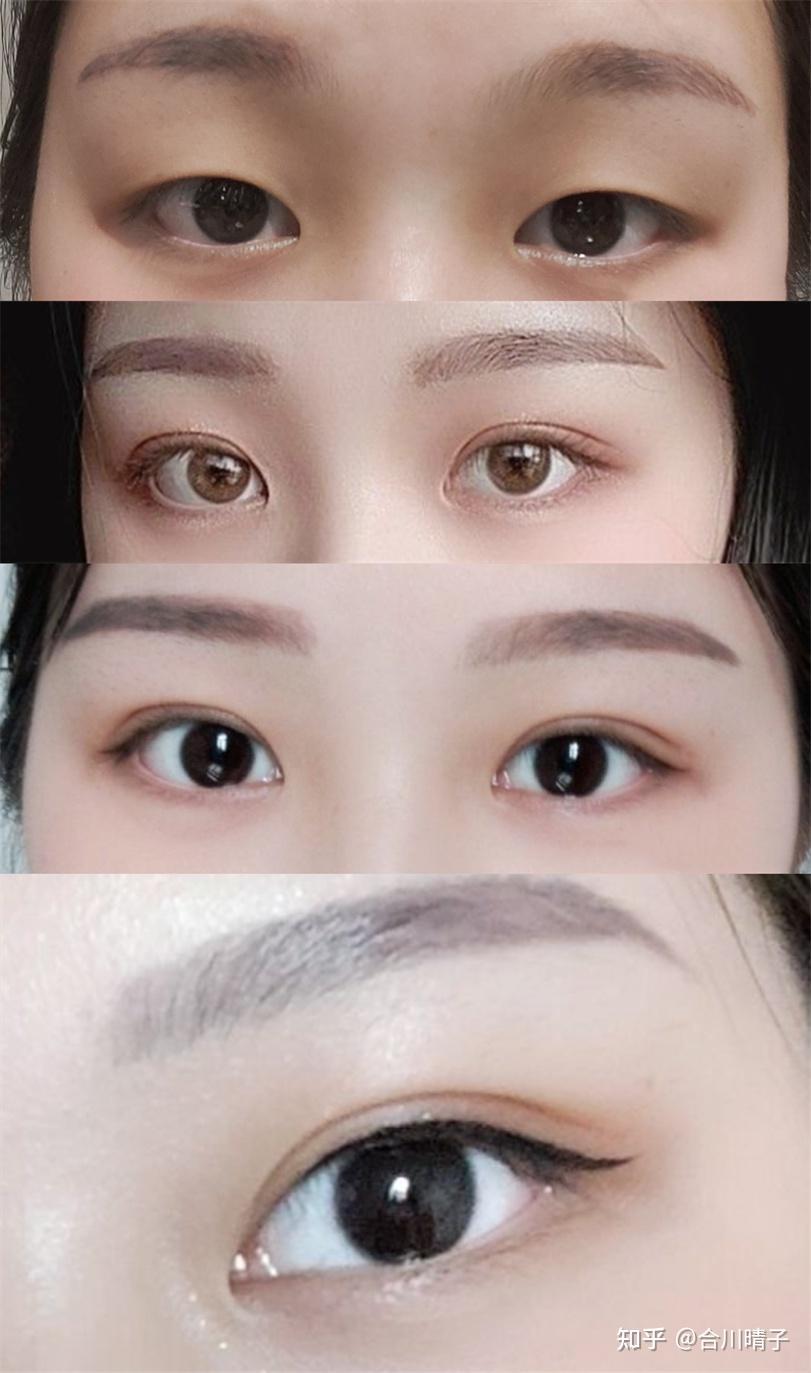 半藏森林的双眼皮是小平行还是小平扇