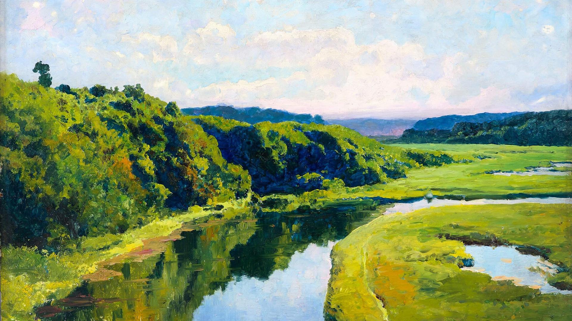 能不能推荐一些适合做壁纸的名画? - 知乎