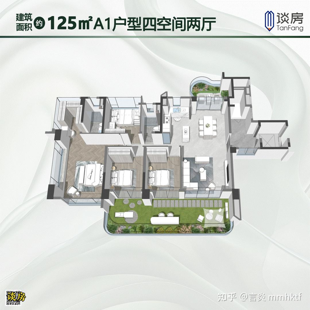 开放在即!广州首个“四代宅”抢先全户型解读!赢翻了! - 知乎