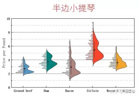 统计中的小提琴图怎么解释?