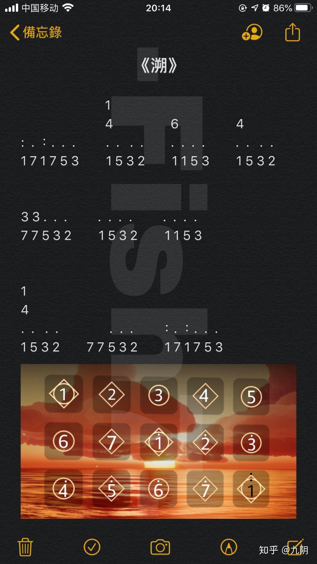 可以分享一下你们的光遇琴谱吗