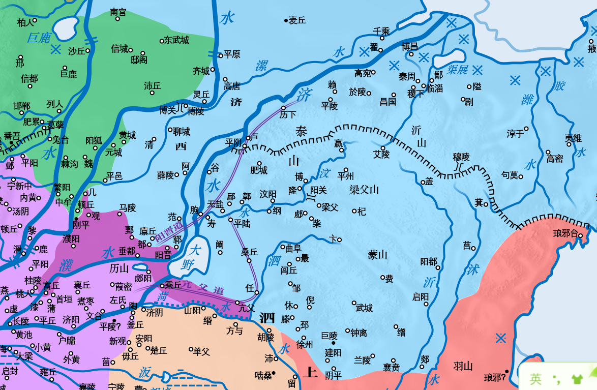 齐国位置图片