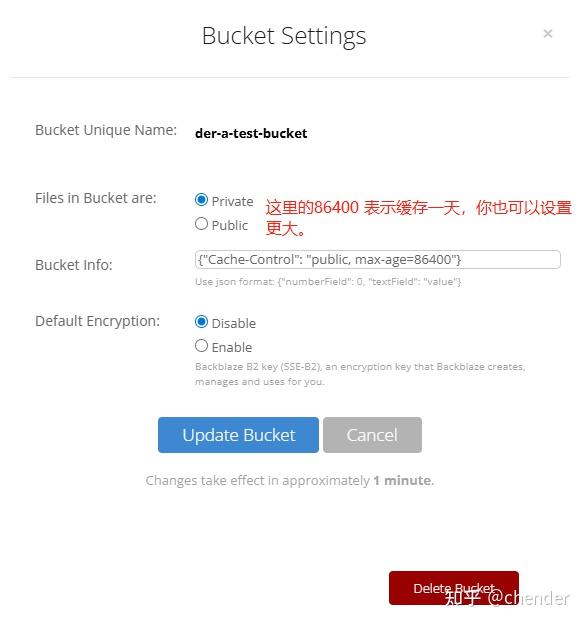 Bucket Info