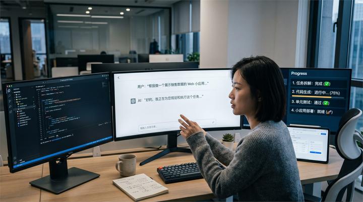 从 vibe coding 到 wish coding：AI 编程的 C 端拐点，真正改变的不是代码而是交付方式 - 知乎