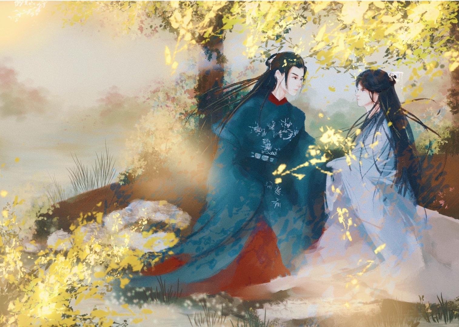 有没有好心人可以发一些山河令电脑桌面高清壁纸?