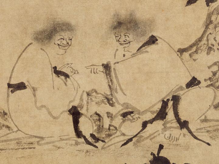 元· 因陀罗《寒山拾得图》 - 知乎