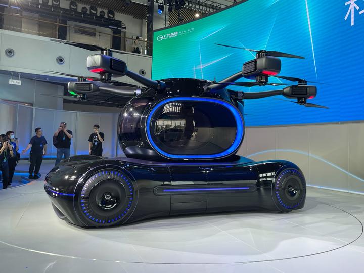 广汽飞行汽车gove首次亮相搭载多项黑科技