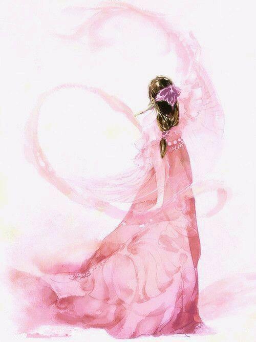 有没有古风红衣背影壁纸? - 知乎