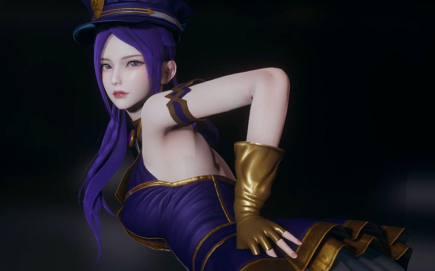 皮城女警凯特琳 hs2人物卡