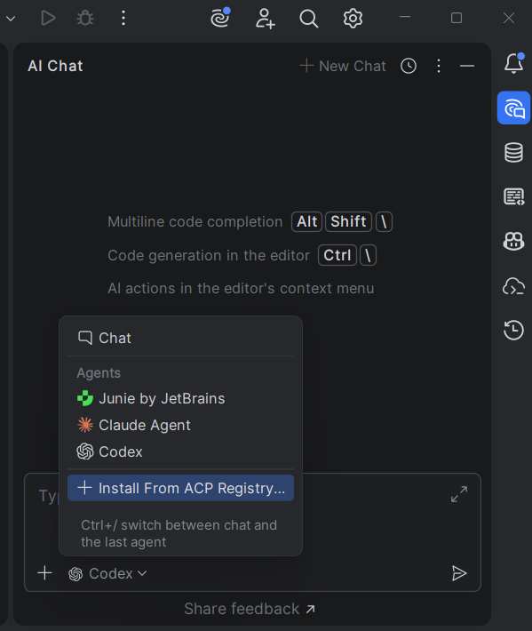 JetBrains IDE 重磅新功能：AI Agent 终于可以像插件一样使用了 - 知乎