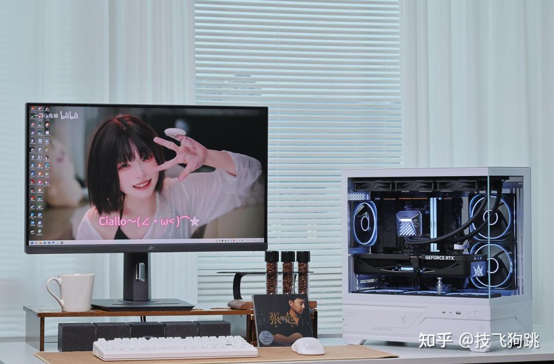 违反装机法:9850X3D+5080+微星MAG PANO M110L打造反差海景房