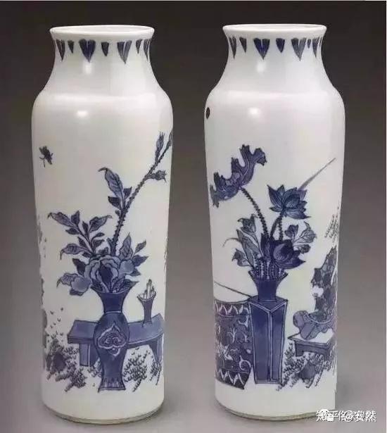 纹饰断代之博古纹:清代瓷器中的博古纹装饰各具特色 - 知乎