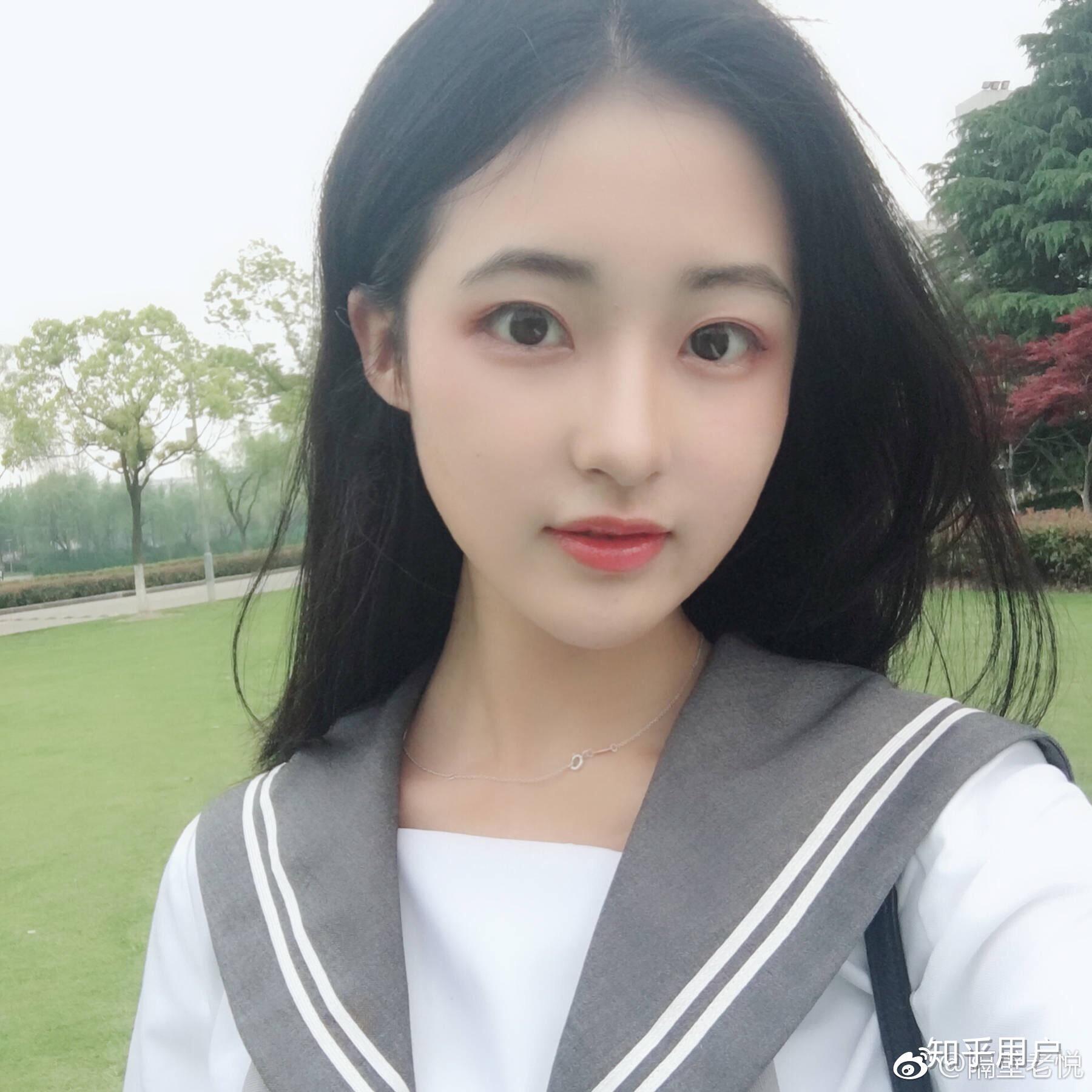 女生素颜能漂亮到什么程度