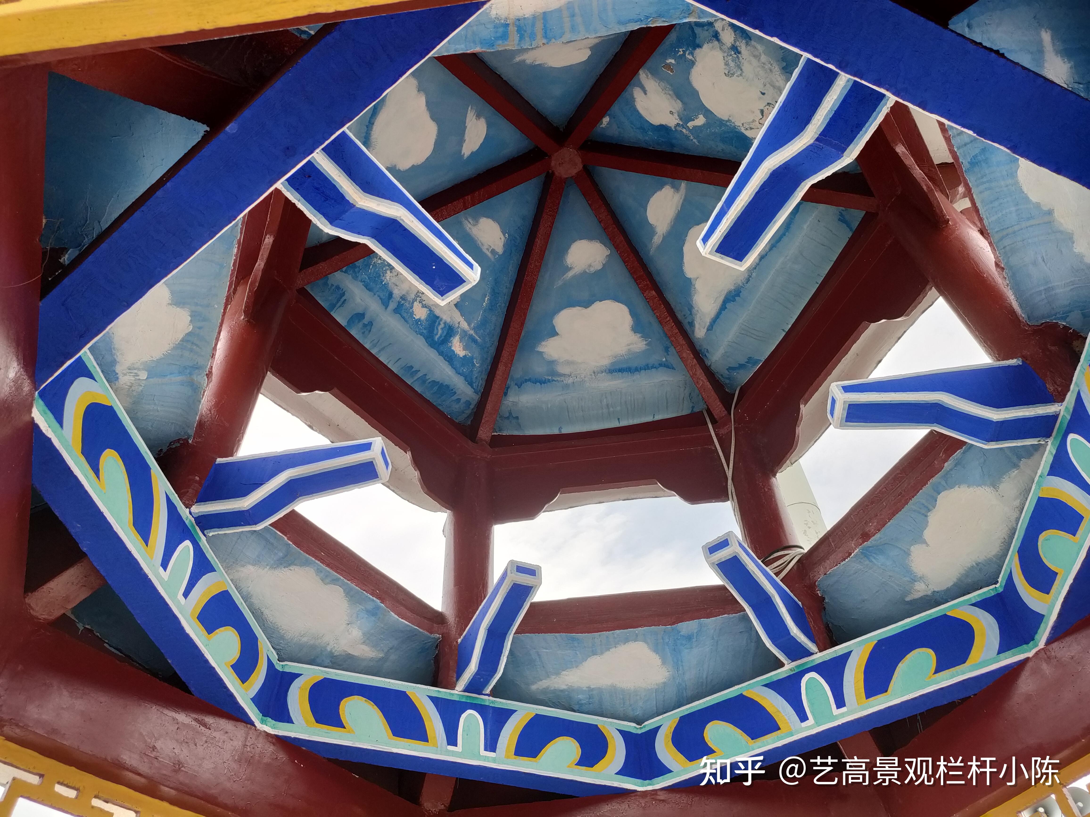 水泥仿木凉亭制作 打造标准的江南特色园林景观 户外景观凉亭 - 知乎