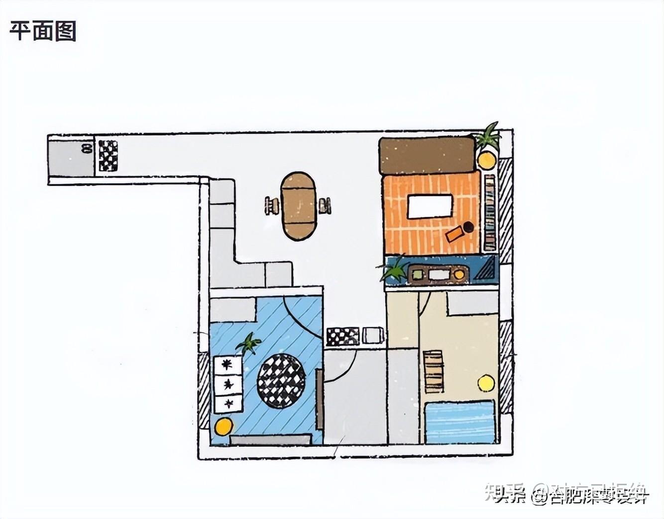 小公寓如何装修设计 60平公寓装修效果图分享与参考