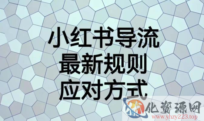 小红书导流最新规则应对方式【揭秘】