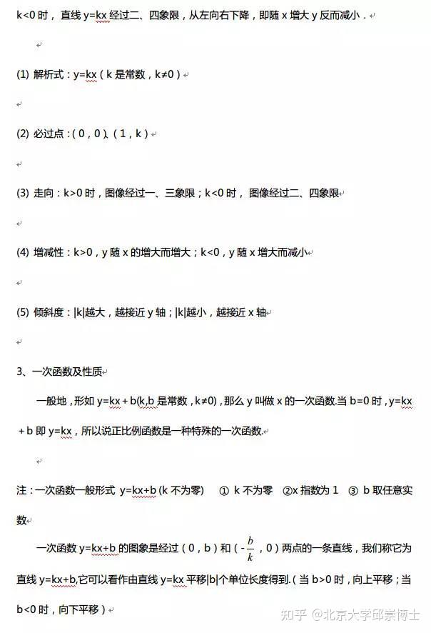 高中数学函数知识点汇总:反比例函数、对数函数、幂函数…… - 知乎