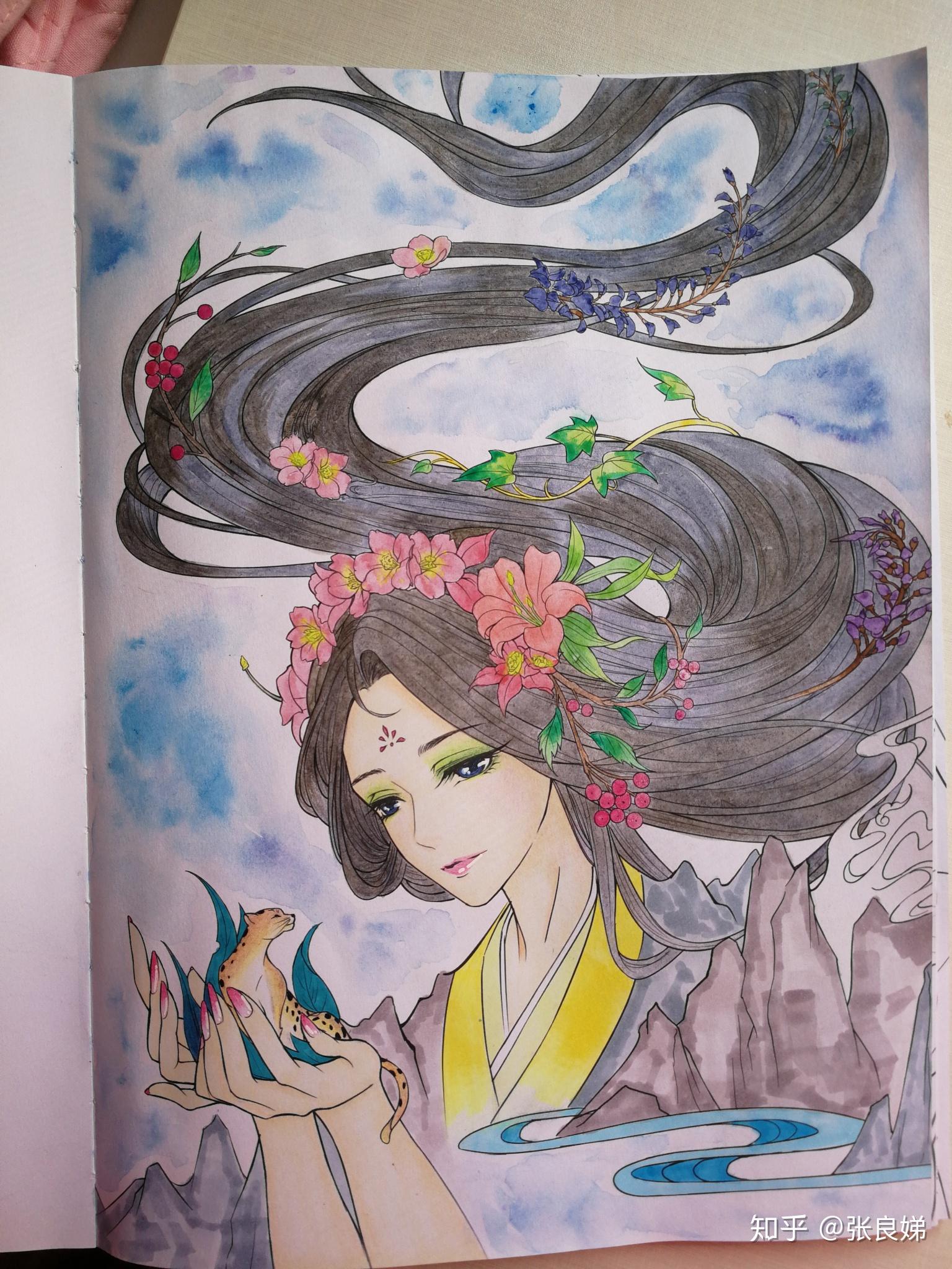 谁在玩山海经梦神引填色的,交流交流?