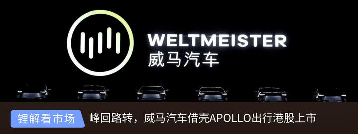 峰回路转，威马汽车借壳APOLLO出行港股上市 - 知乎