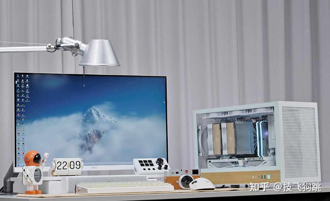 2月1.7W打造桌面MATX主机:9850X3D+5070星曜+九州风神CH260 机箱