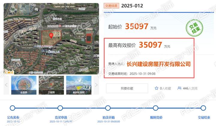 逾3.5亿!长兴实验二小西侧这宗宅地成交 - 知乎