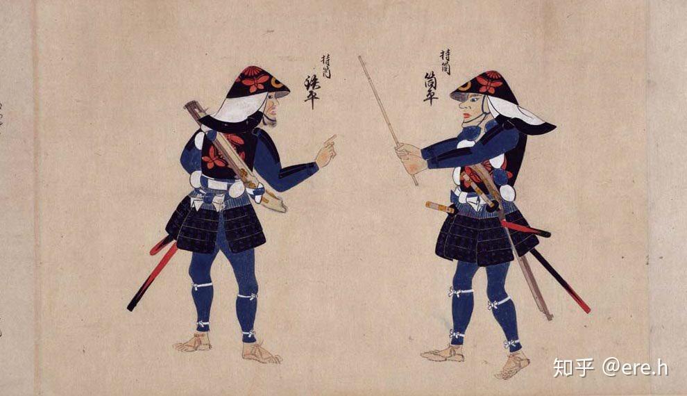 截至黑船事件,德川幕府时代日本军队的武器装备和战国时期的日本军队