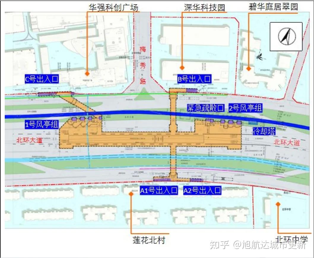 深圳地铁22号线所有车站详细位置来了.