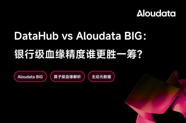 DataHub vs Aloudata BIG:银行级数据血缘精度对比与自动化盘点实践 - 知乎