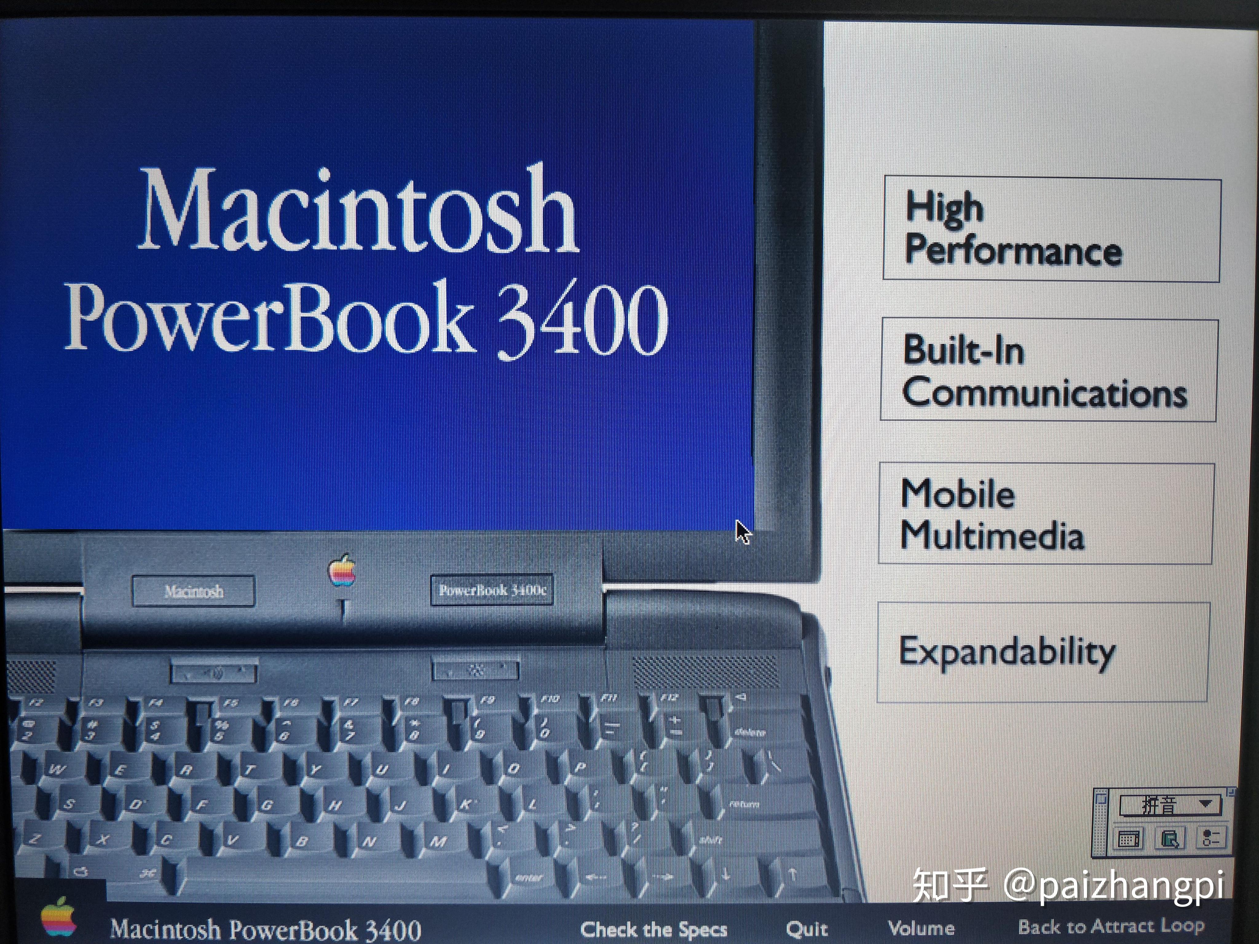 PowerBook 3400c（1997）初体验 - 知乎