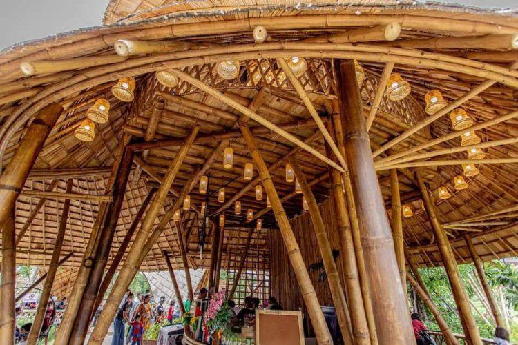 特色竹建筑使用多年后的变化 竹屋 竹亭 竹棚 竹廊 - 知乎