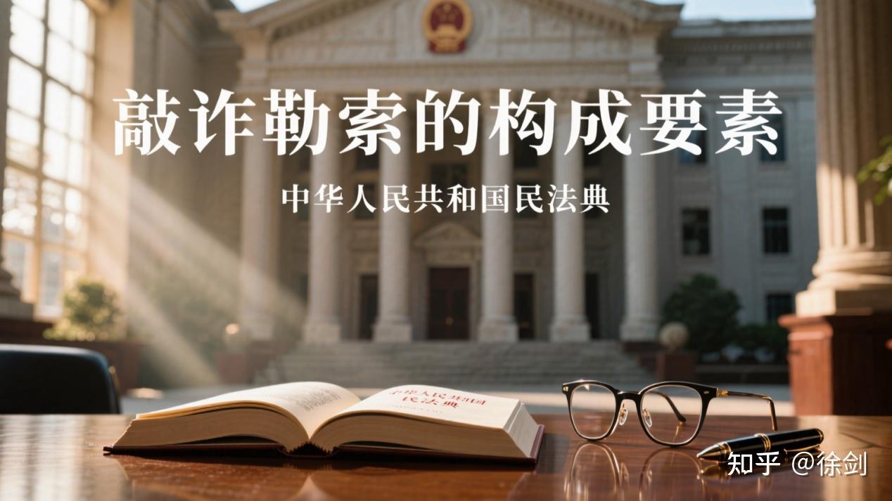 今日法律重述:特殊的“打工者”——敲诈勒索的法定刑和构成要素 - 知乎