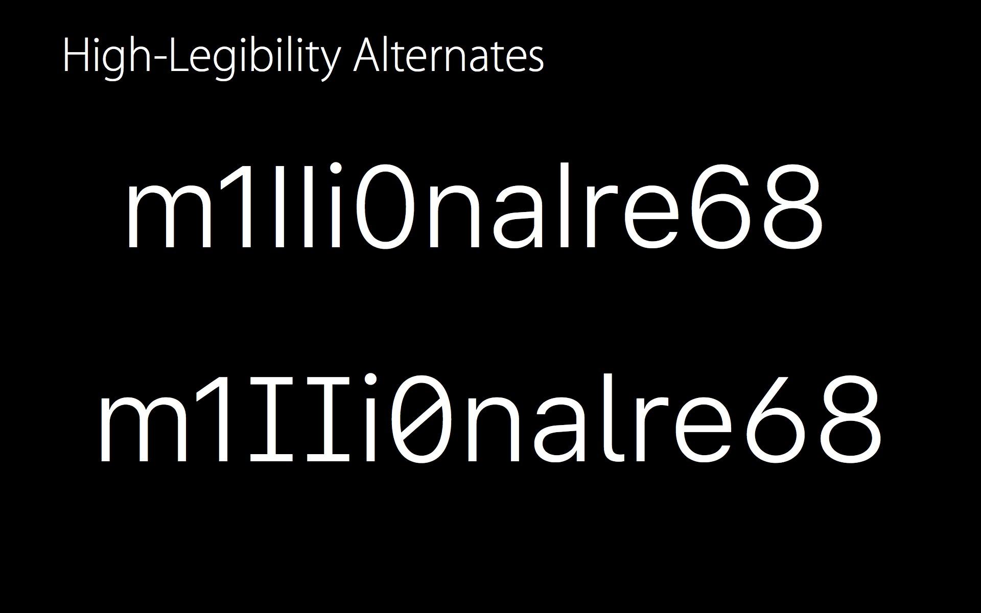 ios9字体中的大写ii和小写ll完全无法区分苹果怎么能