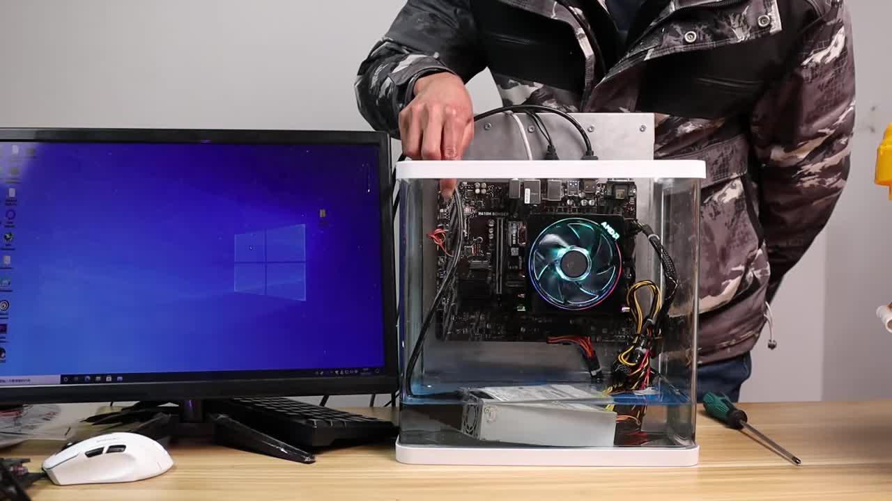 小伙体验组装一台油冷主机,翻车数次,最终获得成功 - 知乎