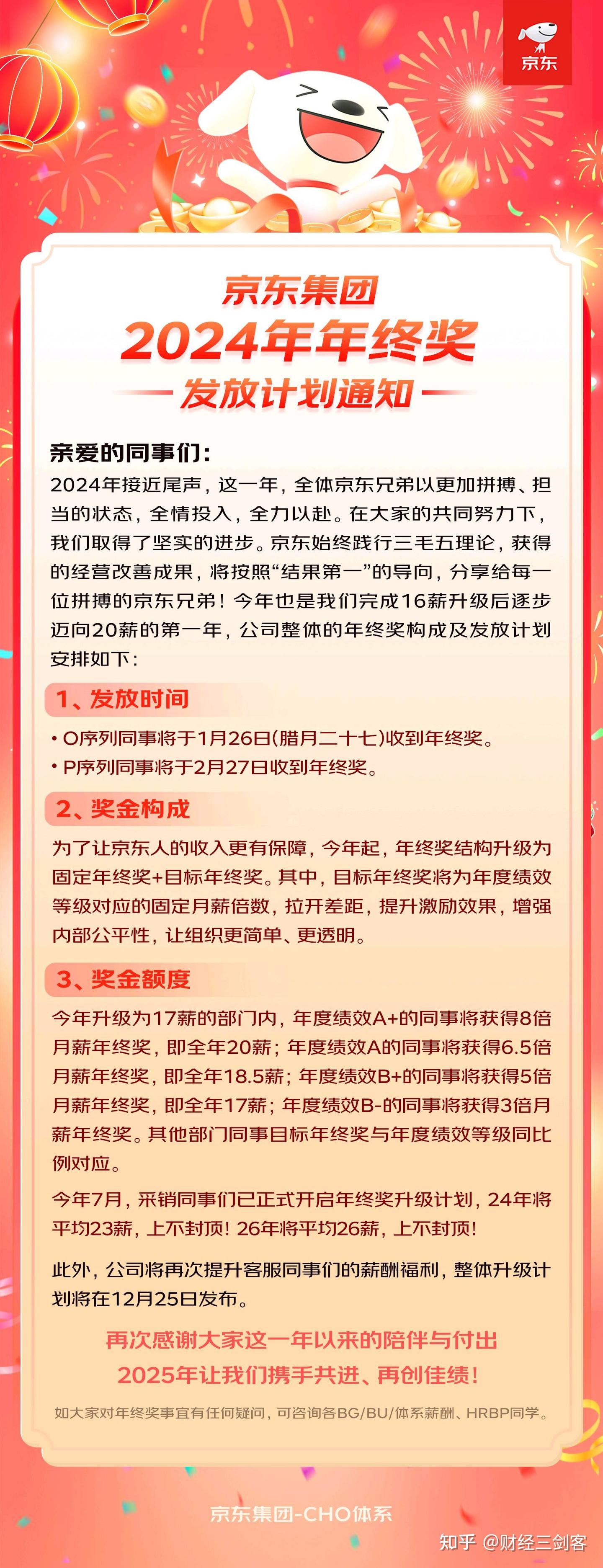 年终奖从16薪到20薪:京东的底气来自哪里? - 知乎