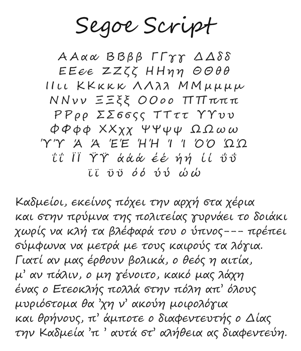 怎么写希腊字母的手写体比较好看