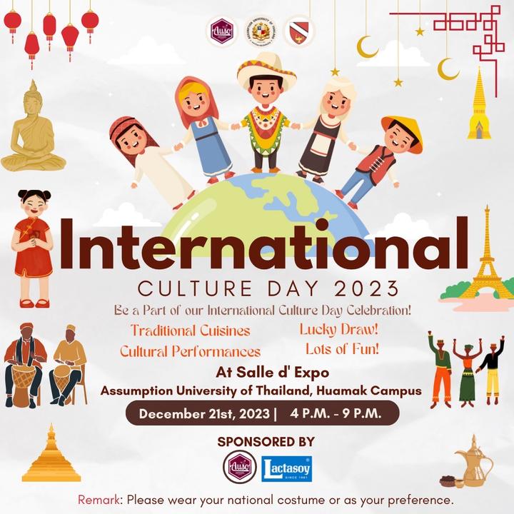 Celebrate Our Differences International Culture Day Set for December