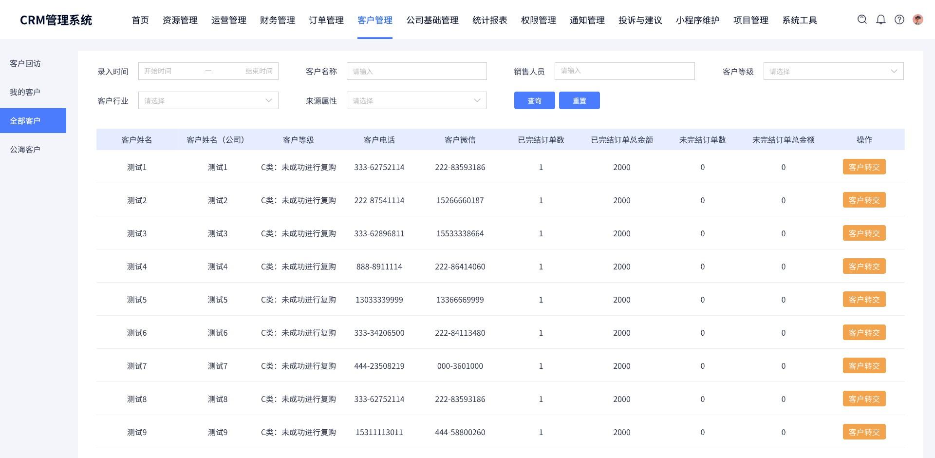 制造业PHP客户管理系统，制造业php客户管理系统设计