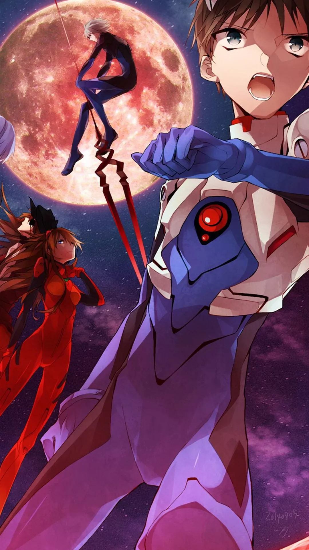 有哪些精品的eva新世纪福音战士壁纸