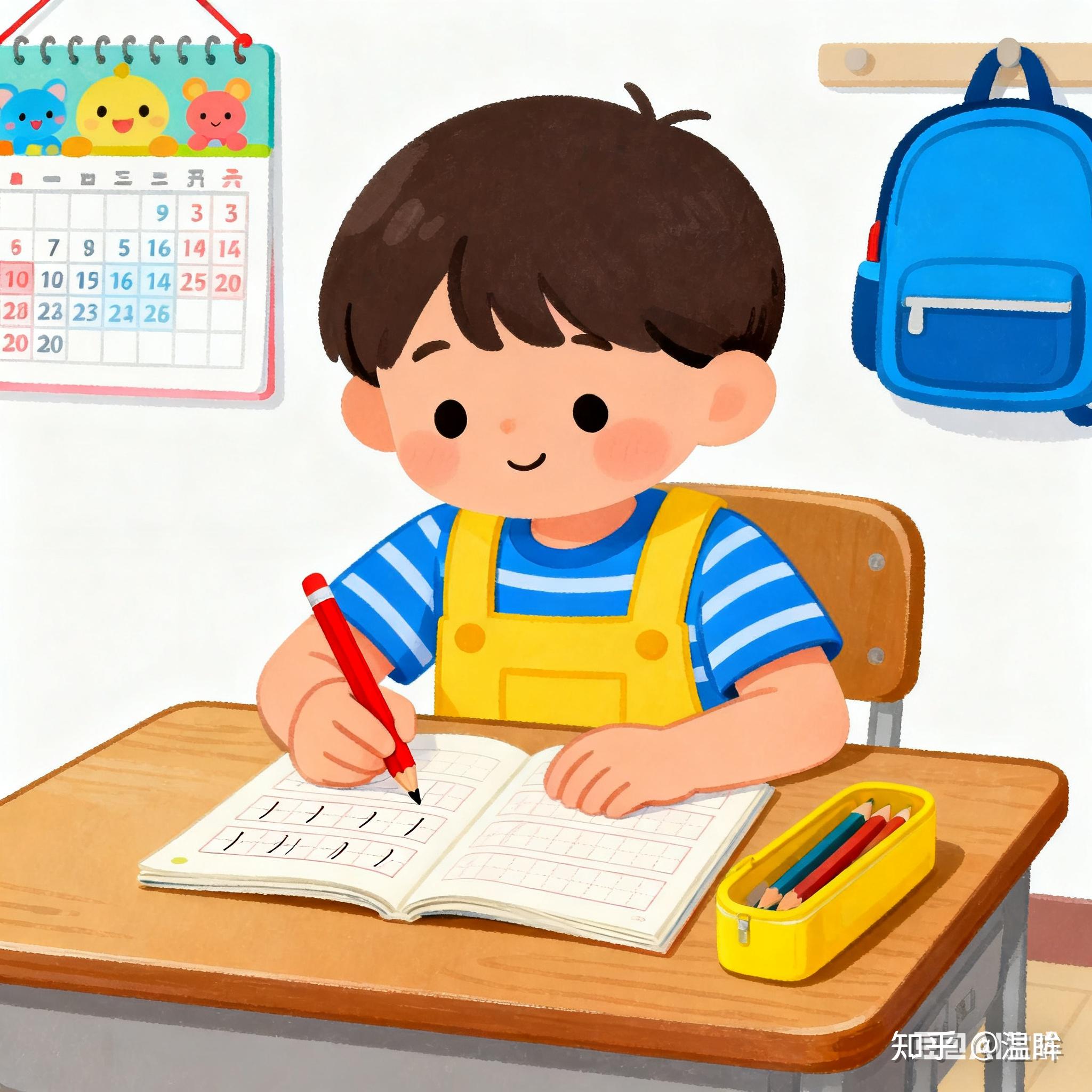 孩子一年级,需要在他旁边陪着写作业吗?