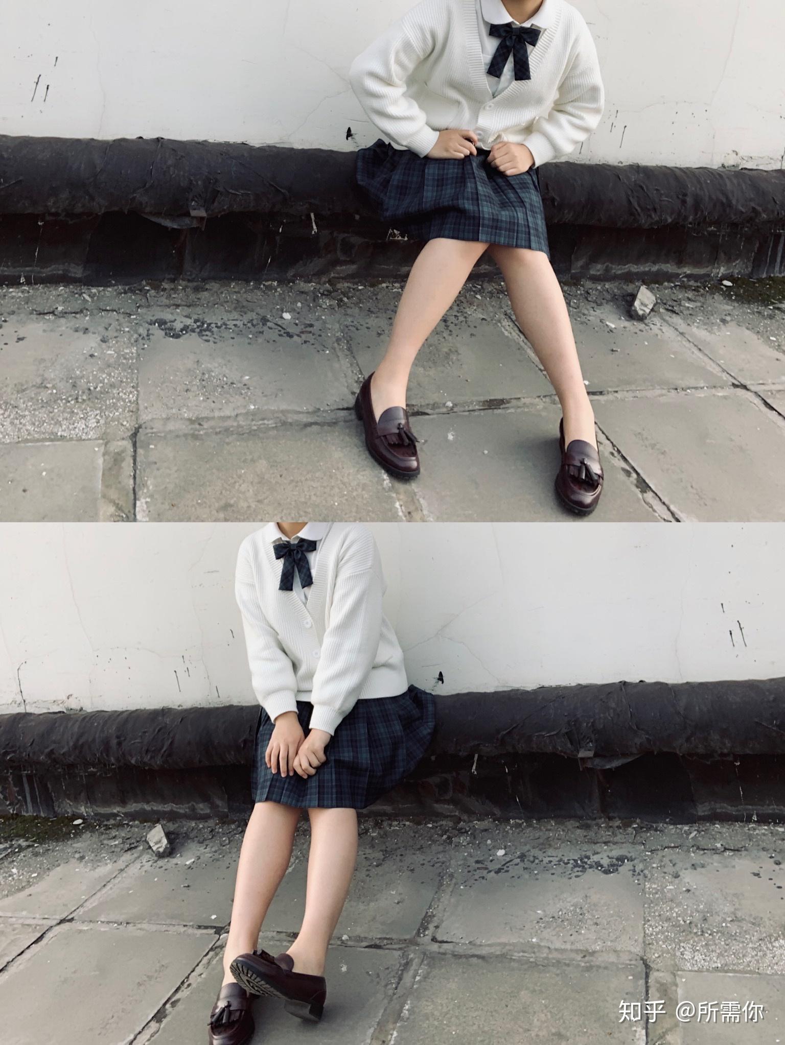 腿粗的女生可以穿jk制服嘛