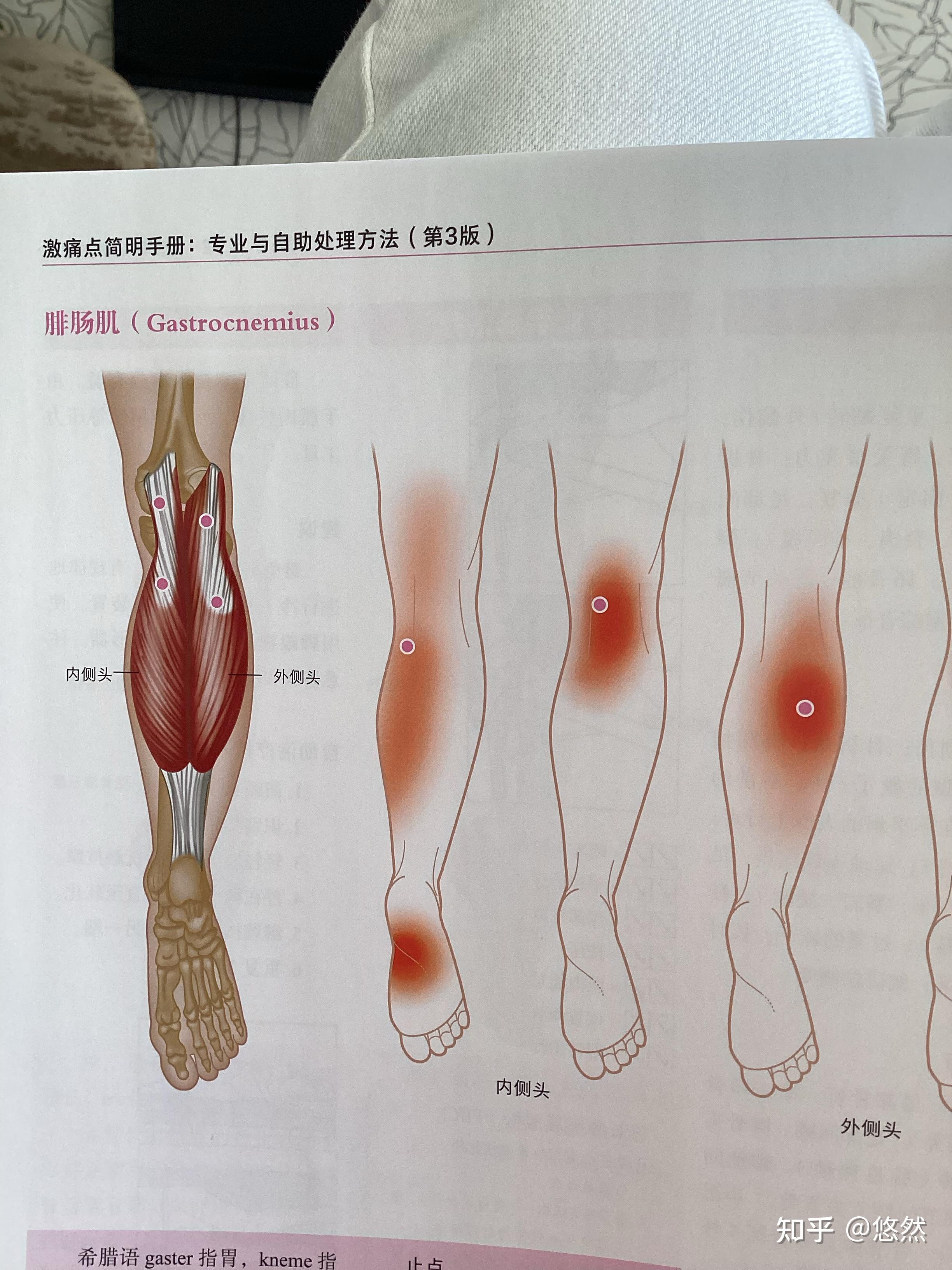 脚窝疼的位置图图片