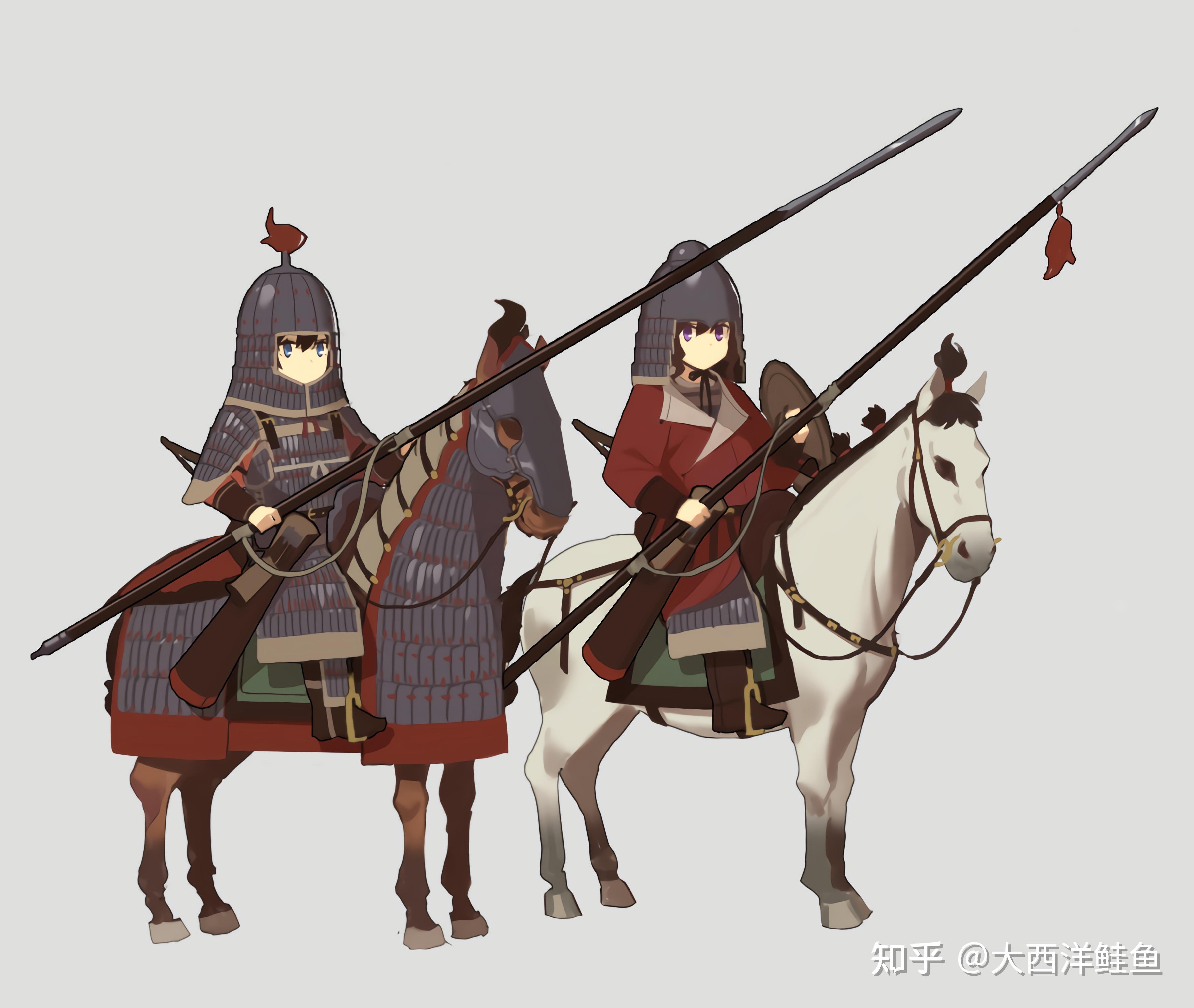 请教大家，中国古代骑兵和步兵常备制式兵器是什么啊？以汉，唐，宋为例？ - 知乎