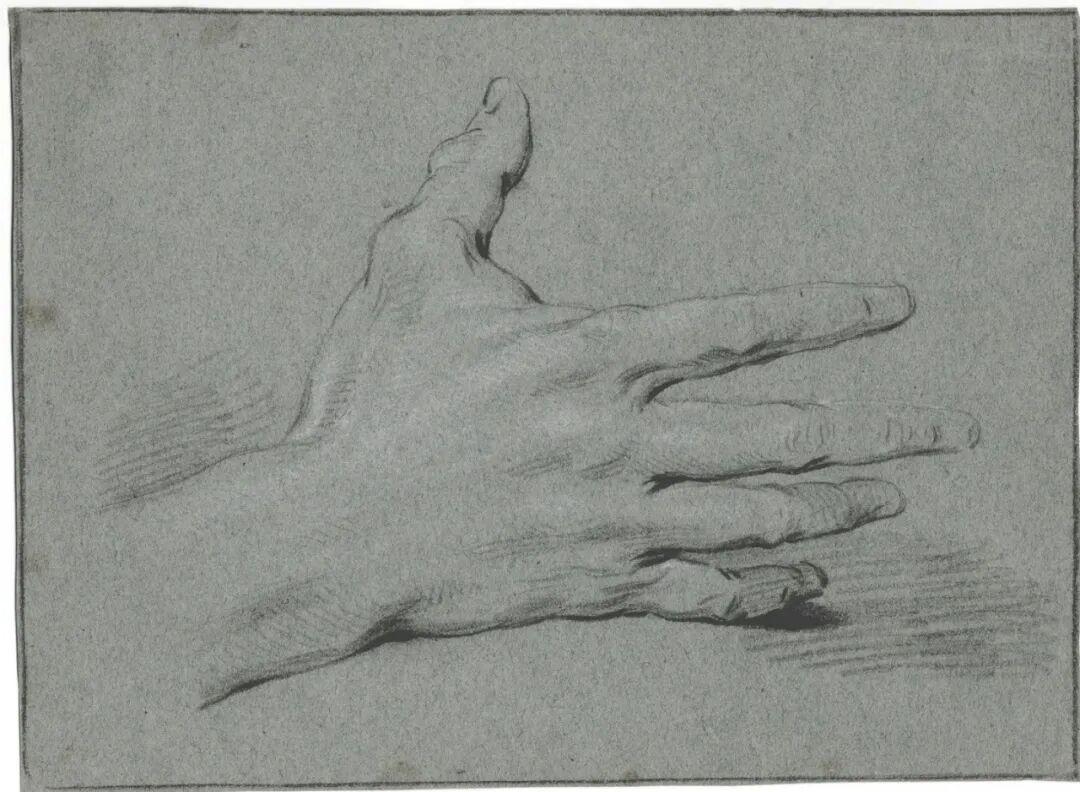 从手部素描看看各位大师的功力