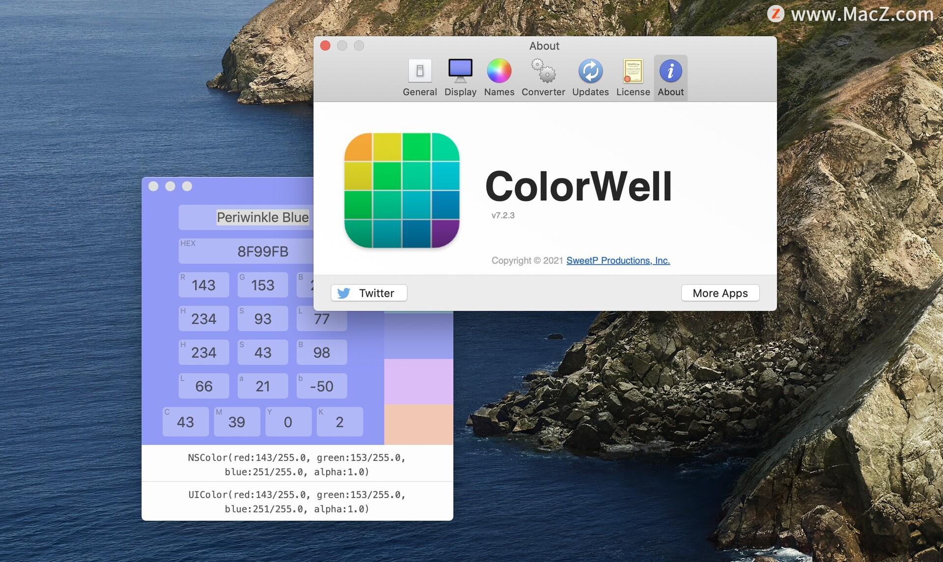 ColorWell for mac网页颜色代码提取工具 - 知乎