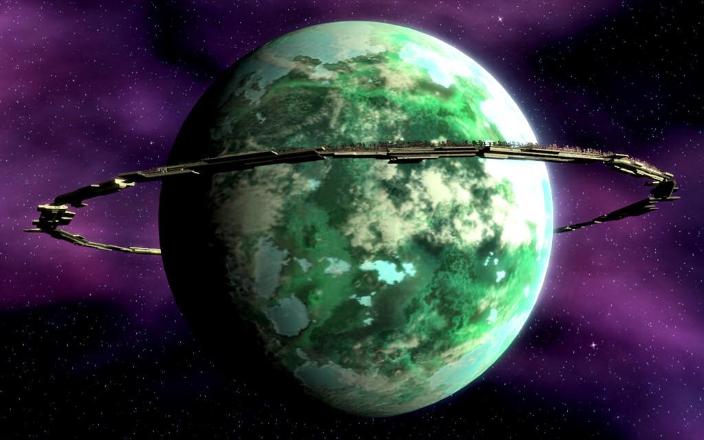 比如《质量效应》里的神堡,《星际迷航》里的约克城?